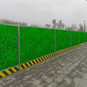 四川公园城市建设 金美城围挡成景观亮点