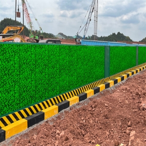 四川景区周边施工 金美城围挡协调环境风貌