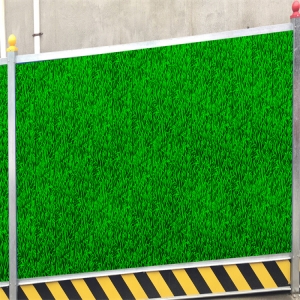 金美城艺术围挡 四川工地文明形象展示窗口