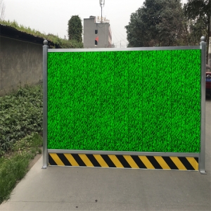 成都道路抢修施工 轻便式挡板围挡快*部署案例