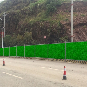 眉山工业园区建设方：施工挡板围挡重复利用 节约成本 30% 的故事