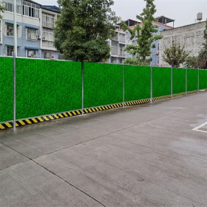 成都工地临时隔离 施工挡板围挡重复利用案例
